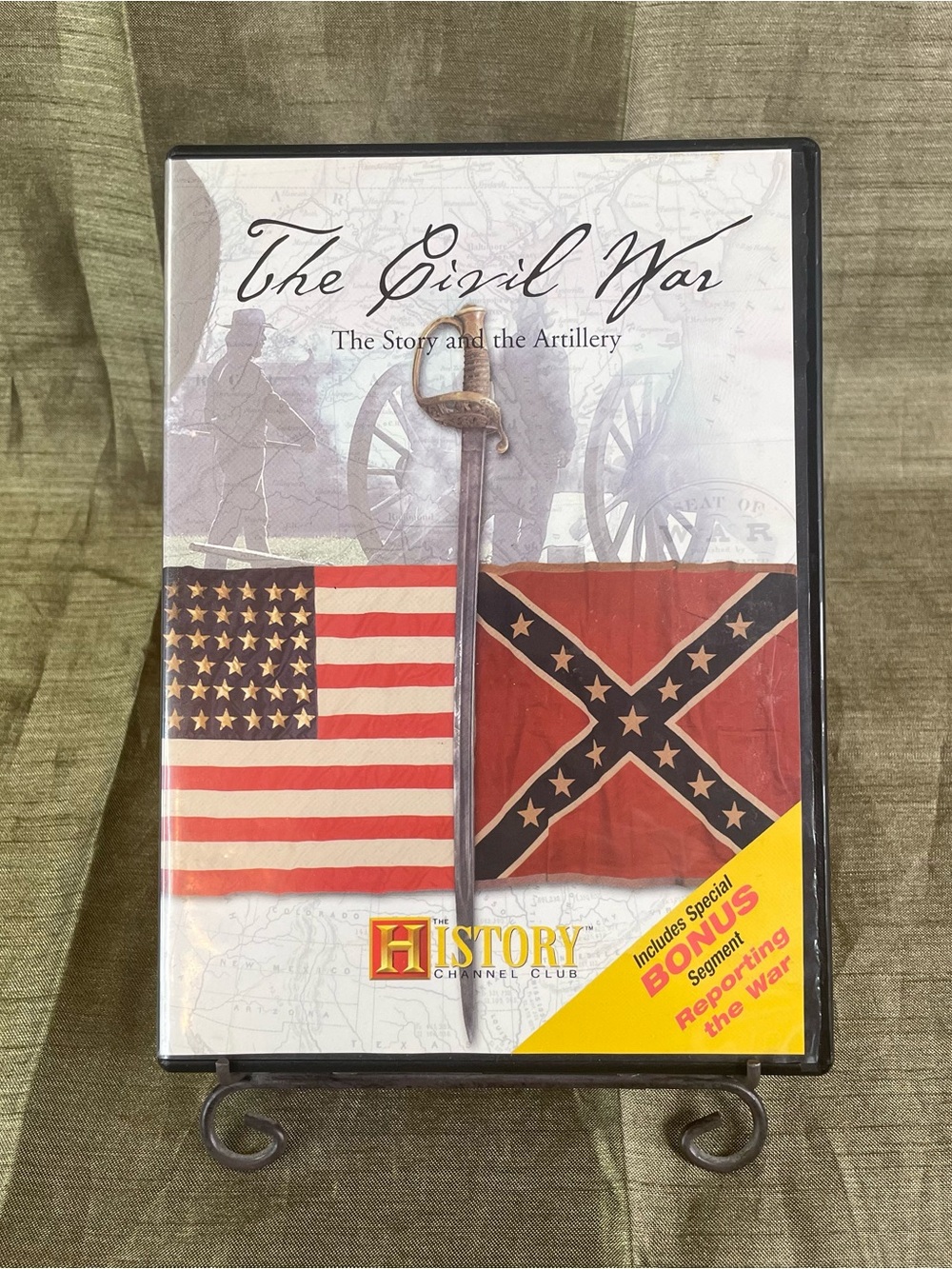 The Civil War: The Story and the Artillery" from The History Channel with Bonus